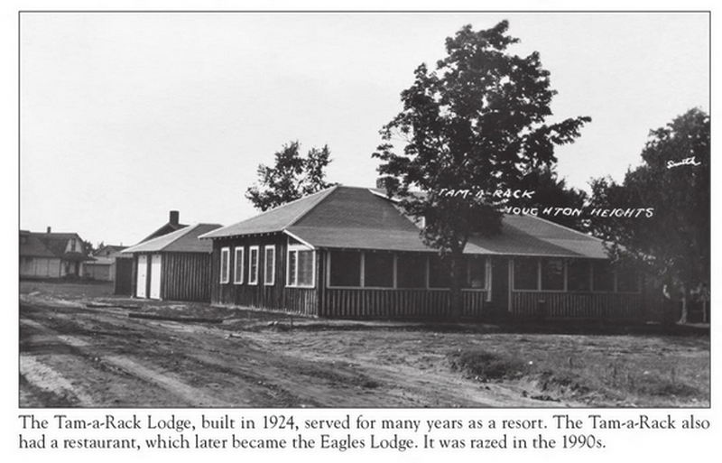 Tam-A-Rac Lodge (Tam-A-Rac Lounge, Tam-A-Rack) - From Houghton Lake Book Written By Deborah Gouin